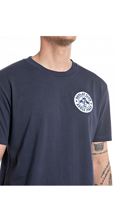ヘビーコットンジャージーパッチ Tシャツ 詳細画像